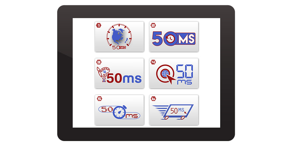 50ms logo screen